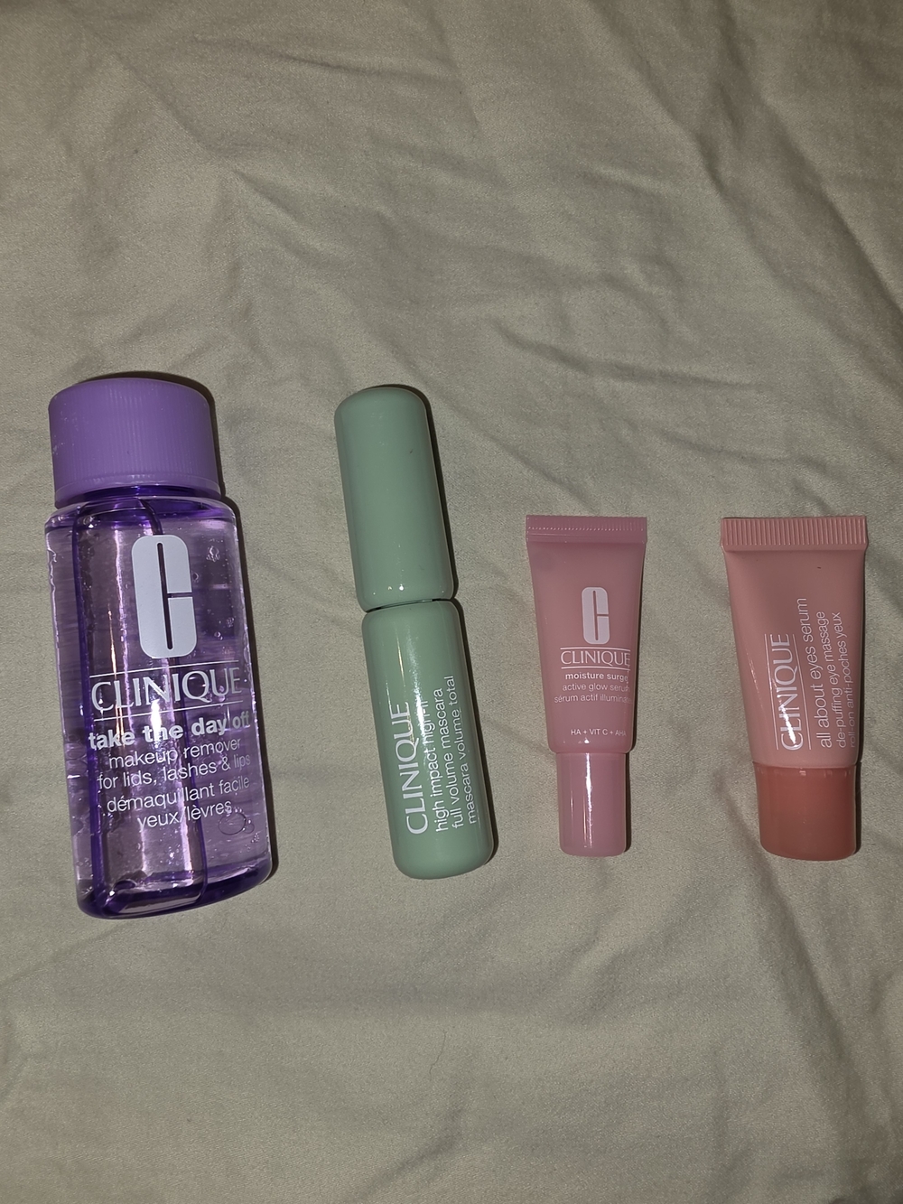 Clinique Travel Skincare And Mascara